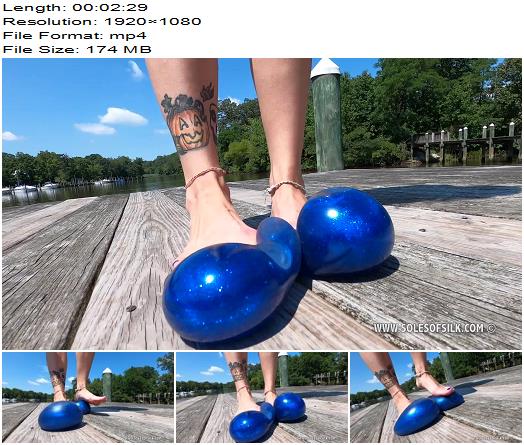 Soles of Silk  The Blue Ball Buster  Stomps preview