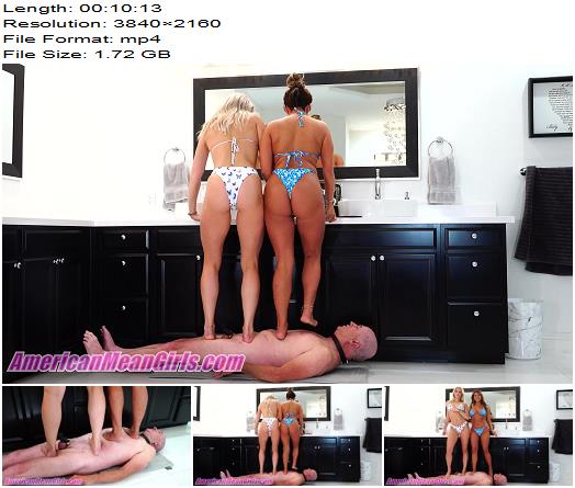 The Mean Girls  Princess Amber and Lexie Chase  Bathroom Foot Stool preview