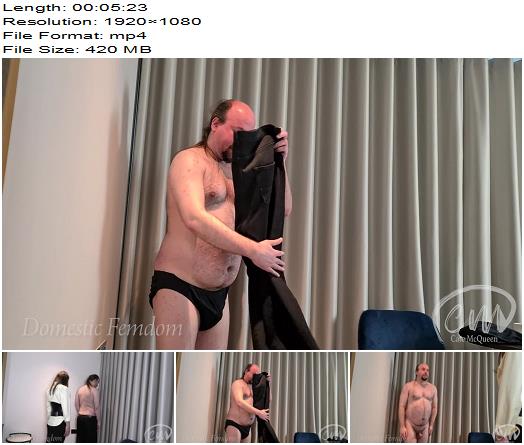 Domestic Femdom  Inspected by Miss Cate preview