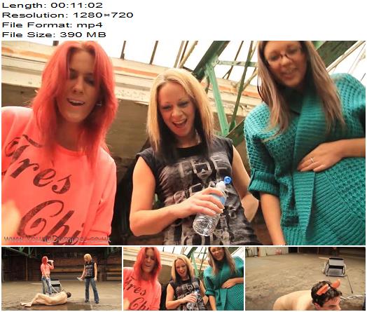 Harsh Young Dommes 3 Ladies And A Dirty Pig Tilly Leanne Sophia preview