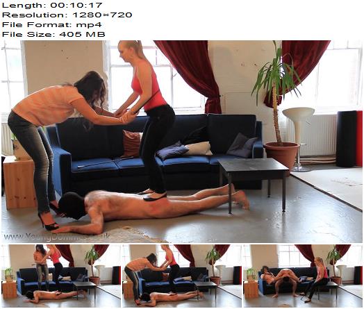 Harsh Young Dommes  A Degrading Half Hour preview