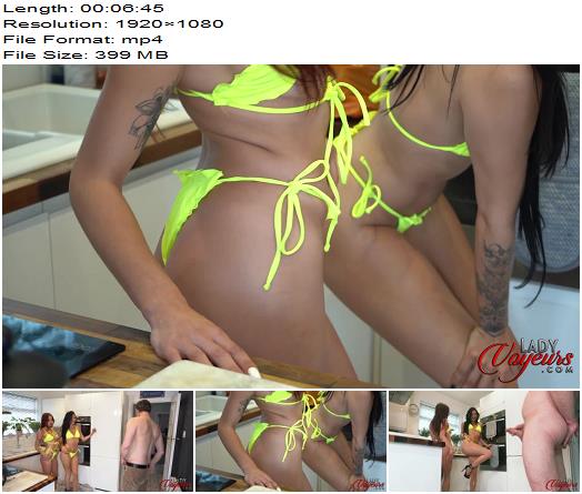 Lady Voyeurs  Bella Milano Ella Milano  Bikini Pervert preview
