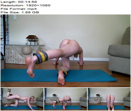 Marissa Sweet Naked Workout With Leg Weights preview