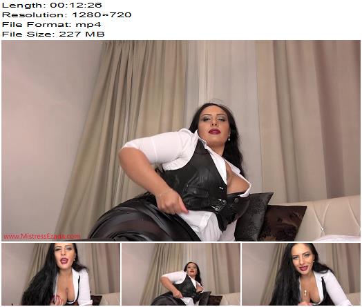 Mistress Ezada Sinn  Happy birthday and welcome to slavery stepson preview