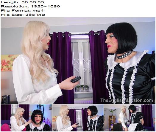 The English Mansion  Bound Maid Sharon  Princess Aurora  Advanced Slave Maid Training  Part 1 preview