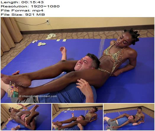 Utopias Sexy Mixed Wrestling  Tasha Black Turns Him Blue preview