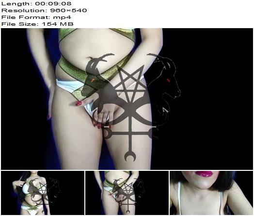 Yasmin  Satanic Prayer  JOI  Give In To Satan Completely preview