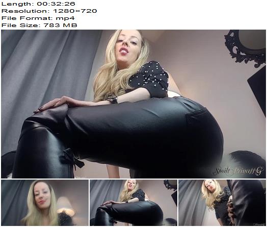 spoilt Princess G  Tied and Enslaved preview