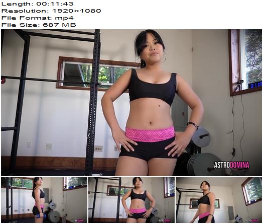 AstroDomina  GYM RAT  BALLBUSTING CBT ASIAN FEMDOM preview