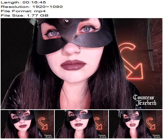 Countess Jezebeth  Cum on Catwoman preview