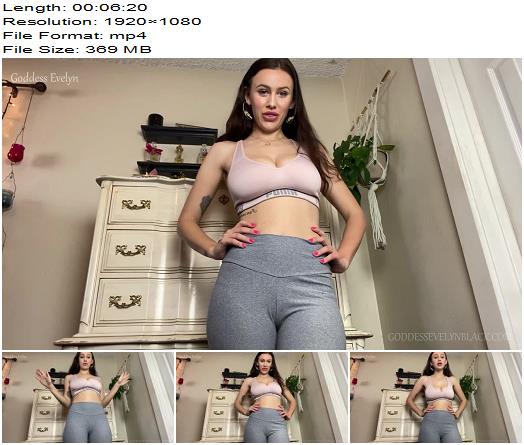 Goddess Evelyn  Suck Your Cum Out preview