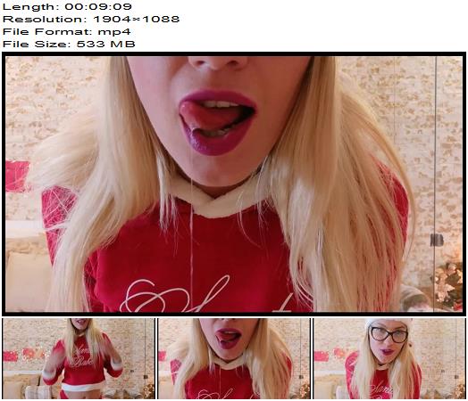 Goddess Natalie Dont make a noise part 1 Christmas New Year preview