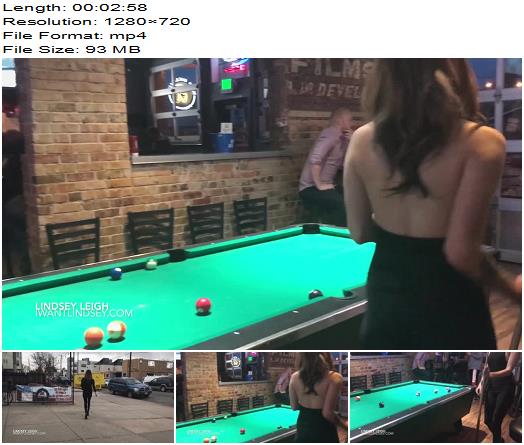 Lindsey Leigh  Playing Pool preview