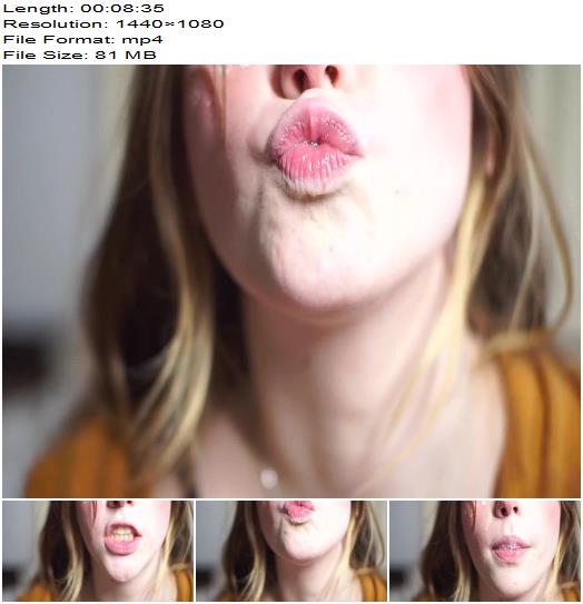 LongHairLuna Lip Tease Mouth Kiss Forming preview