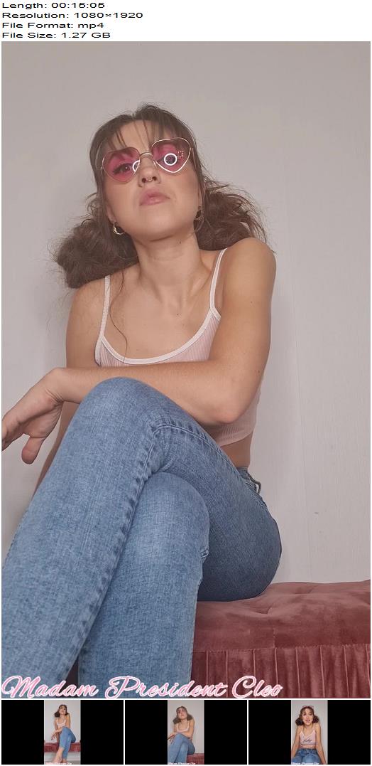 Madam President Cleo CUMFREE JERKAHOLIC CustomClip preview