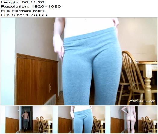 Marissa Sweet Catwalk In Grey Yoga Pants preview