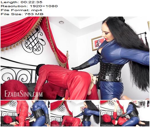 Mistress Ezada Sinn  Leather on leather ass fucking preview