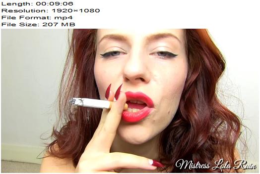 Mistress Lola Ruin  Slow motion smoke ii preview
