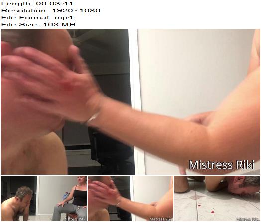 Mistress Riki  This Is What Happens When You Disobey Me preview