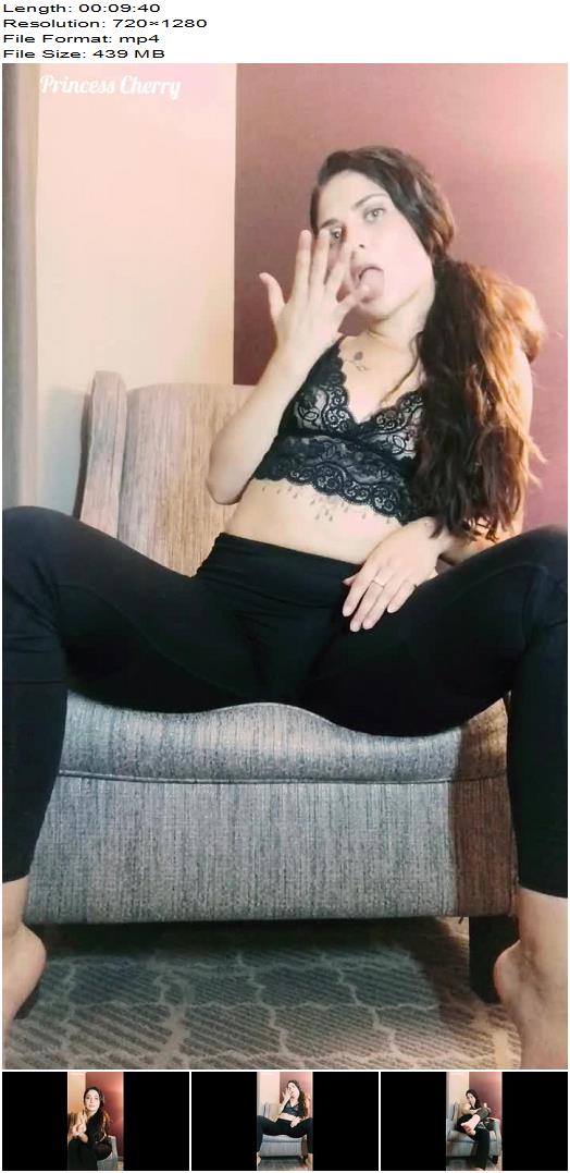 Princess Cherry  Get on the floor foot fetish freak preview