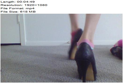 PrincessCica  High Heels with Mismatched Socks preview