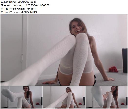 PrincessCica Teasing You In My Gorgeous White Cotton preview