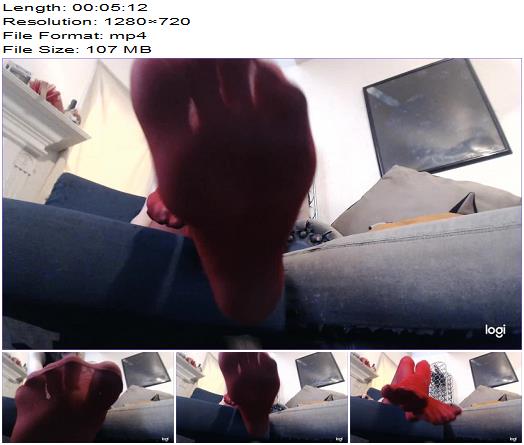 PrincessCica Worship My Stinky Red Fishnet Tights preview