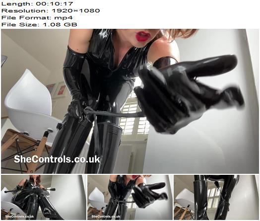 SheControls  Miss Rose  Shiny boot humping bitch preview