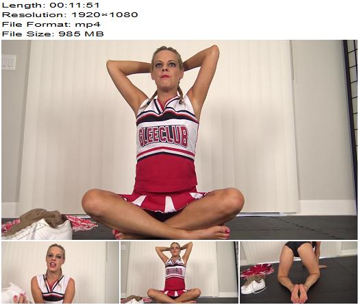 The Foot Fantasy  Cheerleader Roxies Sweaty Feet  Armpit Tease For Jason preview