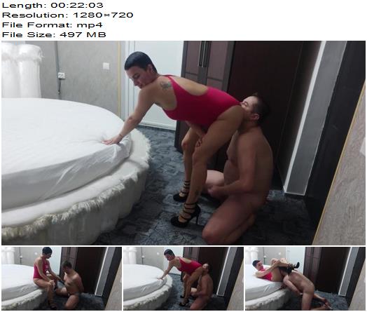 Bizarre Goddesses Mistress Minky smoking human ashtray ass worship and humiliation preview