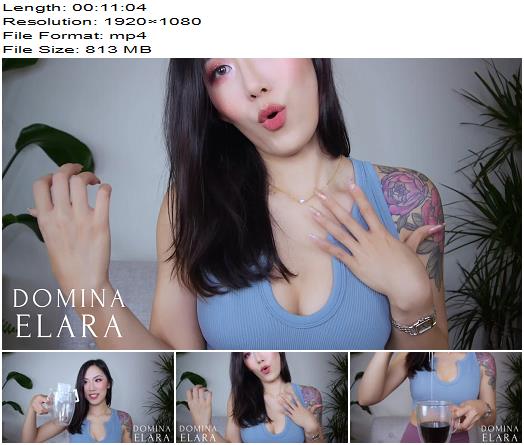 Domina Elara  Coffee Cum Humiliation preview