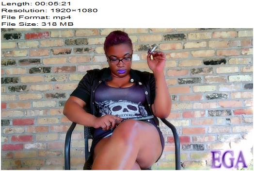 Ebony Goddess Amber  First smoke of the day preview