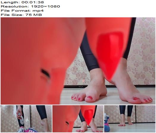 Goddess Ambra  My FootFetish boys preview