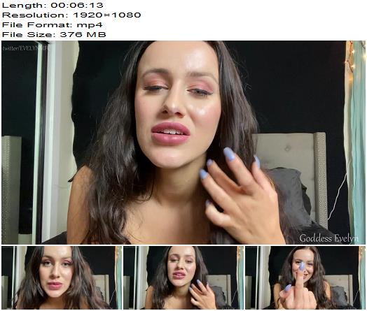 Goddess Evelyn Face Focused JOI preview