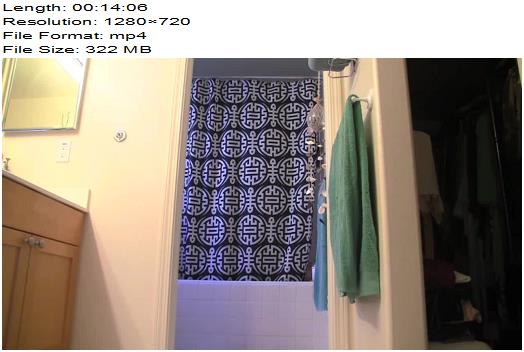 Goddess Jessica Sensual Shower Tease preview