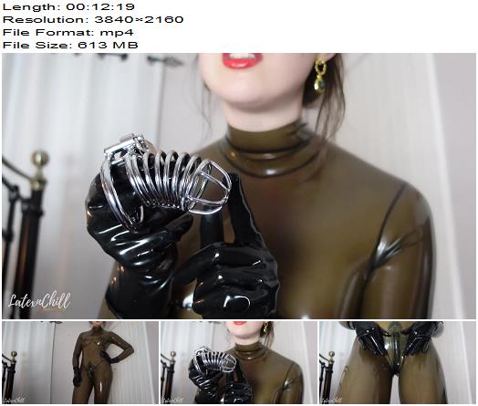 LATEXnCHILL  Chastity Release Denial preview