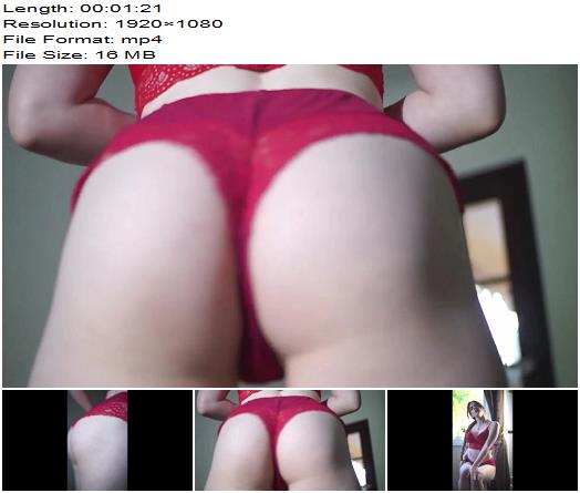 LongHairLuna  Red Lingerie and Heels Teaser Big Ass preview