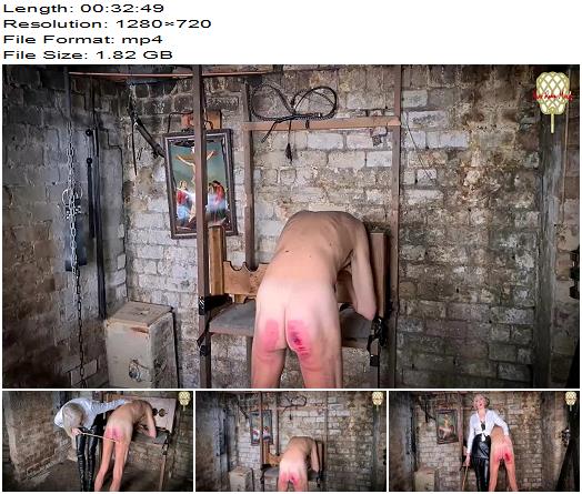 Miss Ruby Marks  Caning The Cellar Rat Raw preview