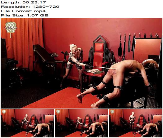 Miss Ruby Marks Gerry Vs The Singapore Prison Cane HD Pt 1 preview