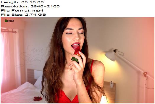 Sara Saint  BJ Tease Strawberry 4K preview