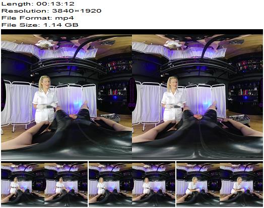 The English Mansion  Mistress Nikki Whiplash  Checking His Yield  VR preview