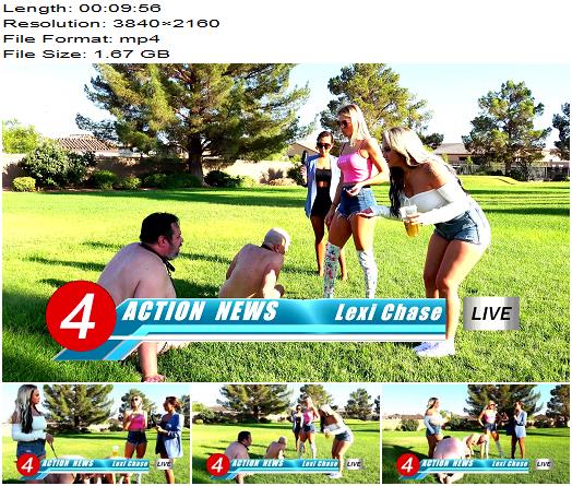 The Mean Girls  American Mean Girls  Princess Amber and Lexi Chase and Nika Venom  Special Report From Lexi Chase  Trespassing In Princess Park Part 2 preview