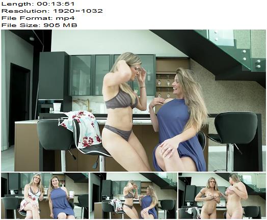 Coco Vandi and Cory Chase  Coffee Shop Sister JOI preview