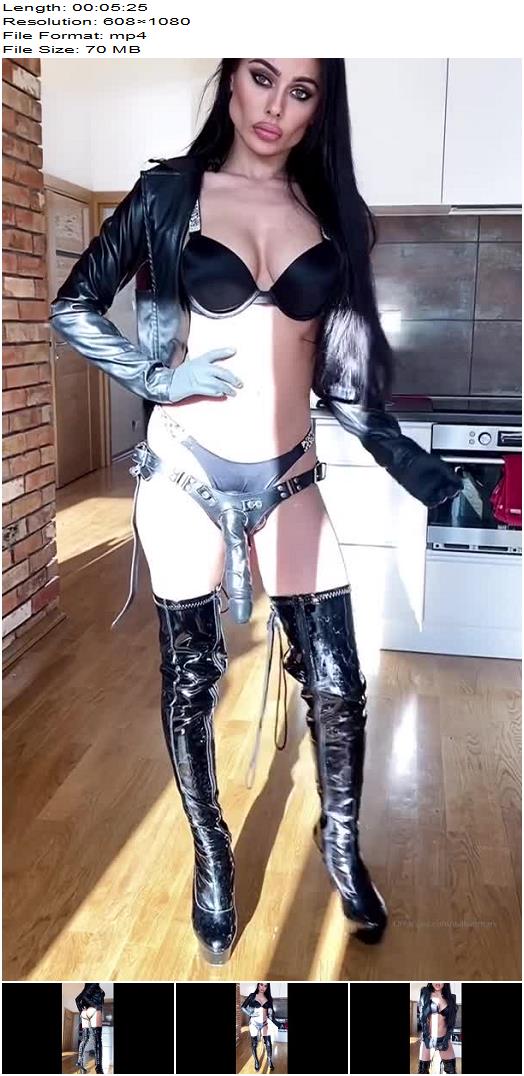Evil Woman  Walking Around Wearing Pvc Boots And My Big Black Cock 10 preview