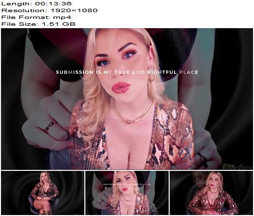 Goddess Blonde Kitty Morning Mantra Meditation preview