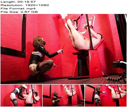 Mistress Kira  CBT CANING Rope Tied Up preview