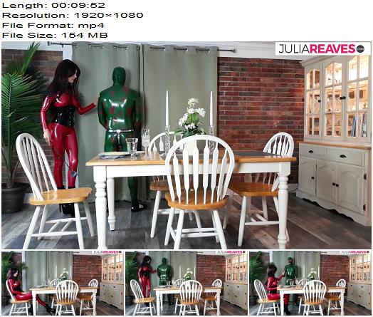 Mistress Susi  The Rubber Chastity belted Butler preview