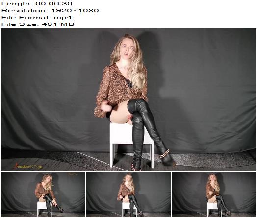 Mistress Uzi  Leather Boots Addiction preview