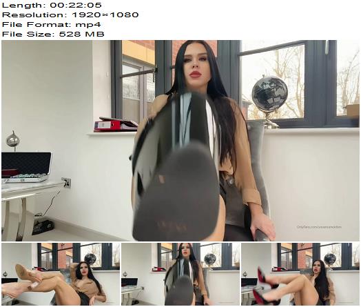 Obey Angelina  High Heel Addiction Bad Boss Fantasy preview