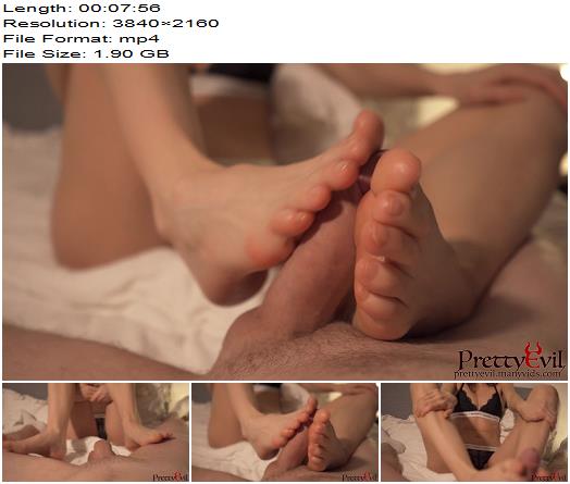 Pretty Evil  Footjob for Neighbours Cock preview